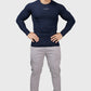 Compression 2.0 Full Sleeves T-shirt Navy